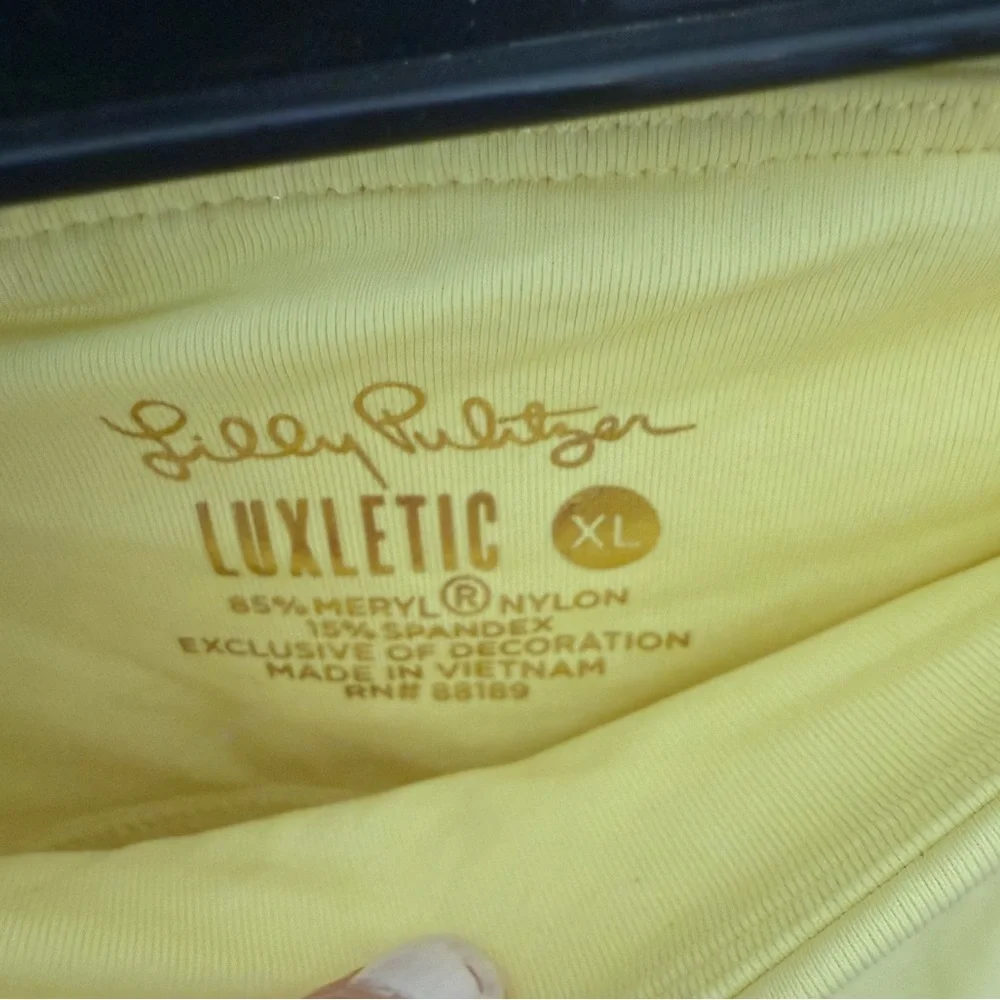 Lilly Pulitzer bright yellow